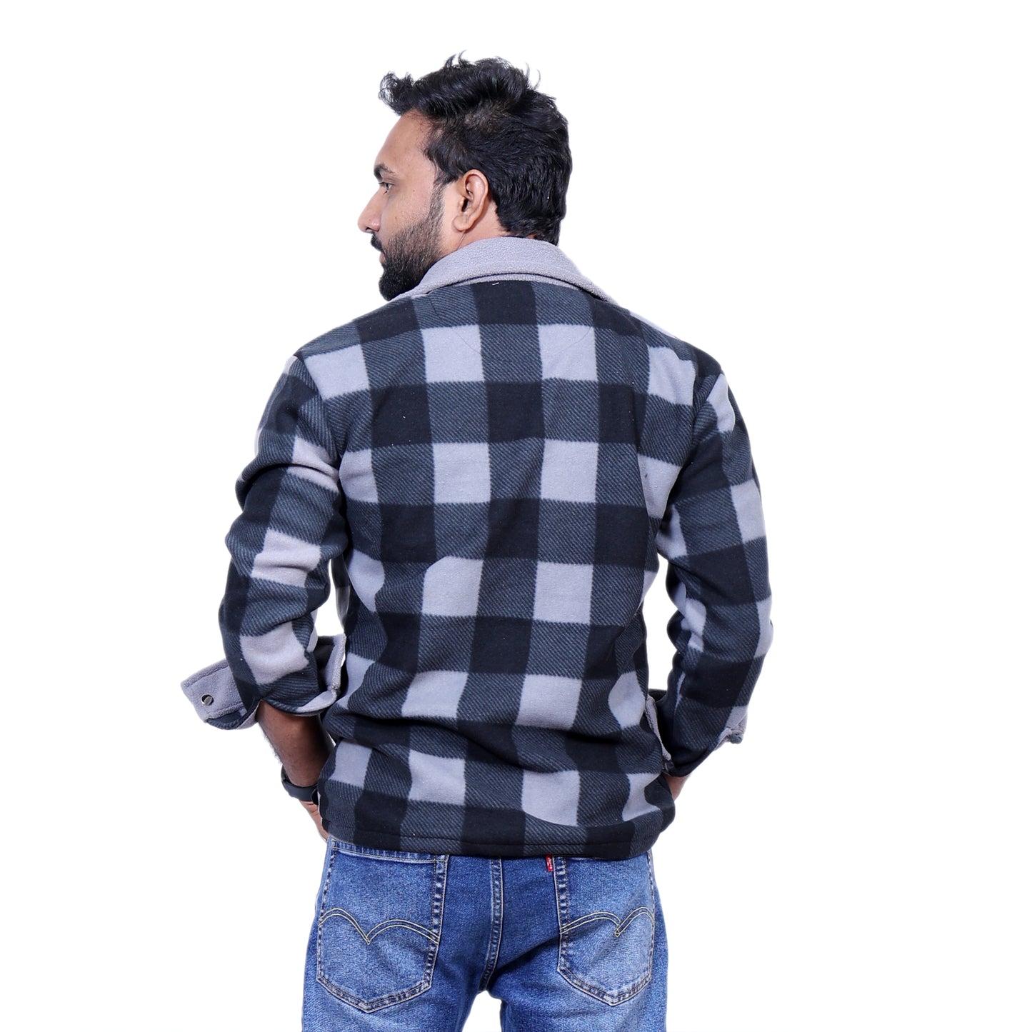 H&M Overwear Long sleeved check shirt