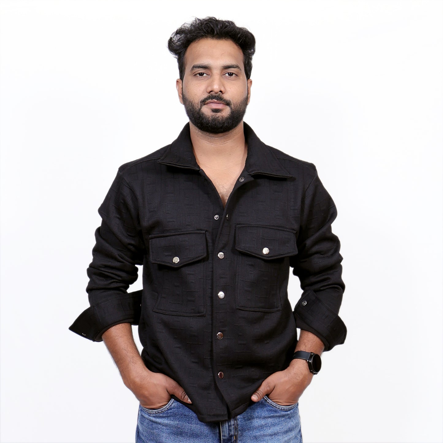 Fendi Overwear Woolen Shirt