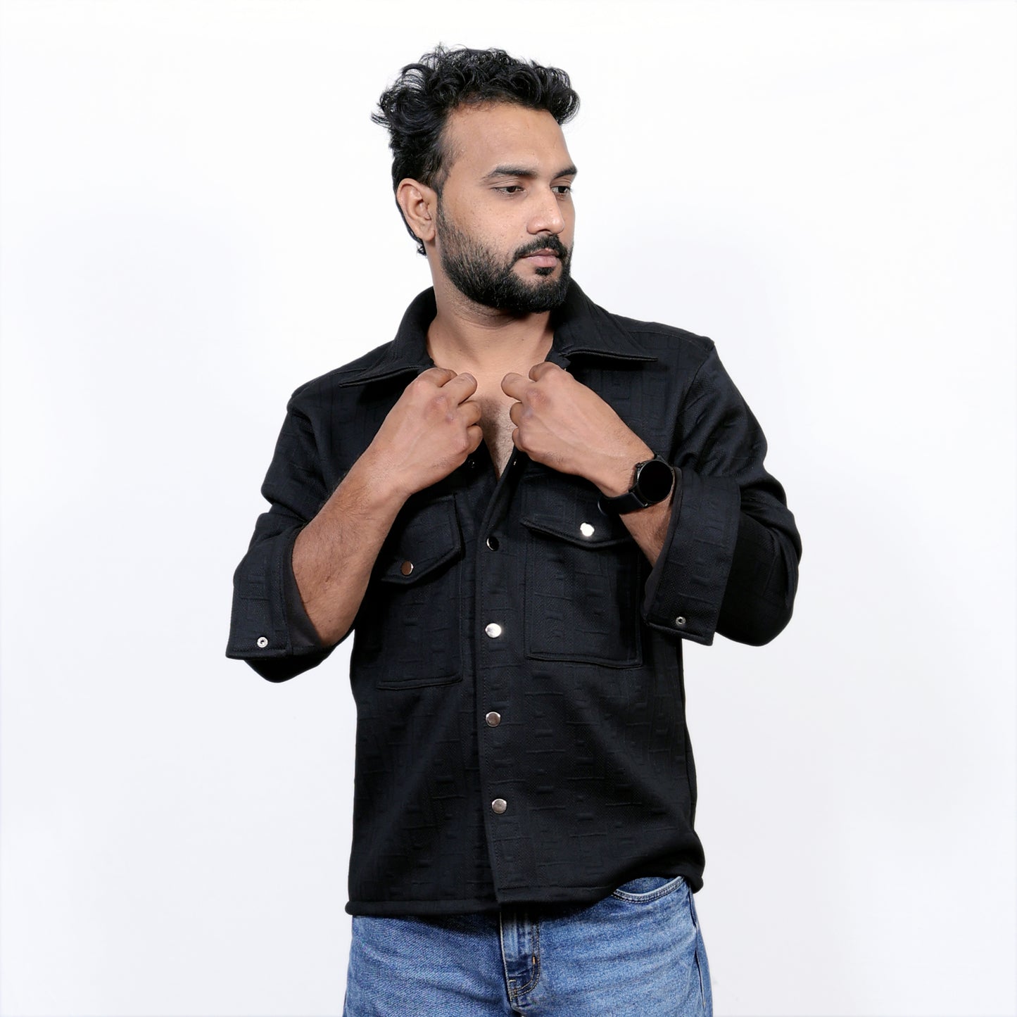 Fendi Overwear Woolen Shirt