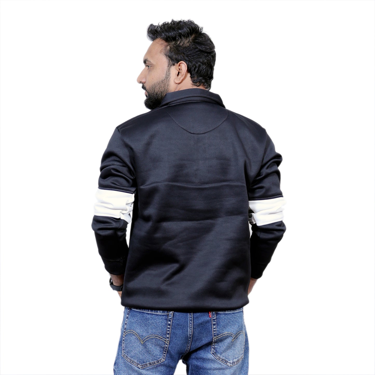 Polo Classy Chained Hoodie (Black&White)