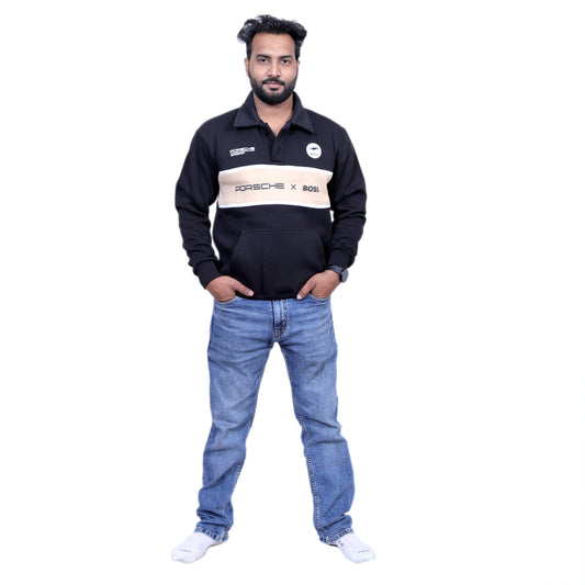 Hugo Boss Porsche Edition Hoodie (Black&Beige)