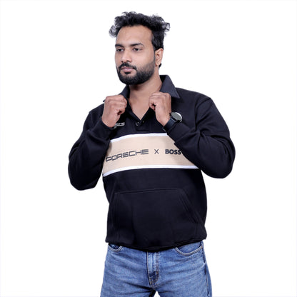 Hugo Boss Porsche Edition Hoodie (Black&Beige)