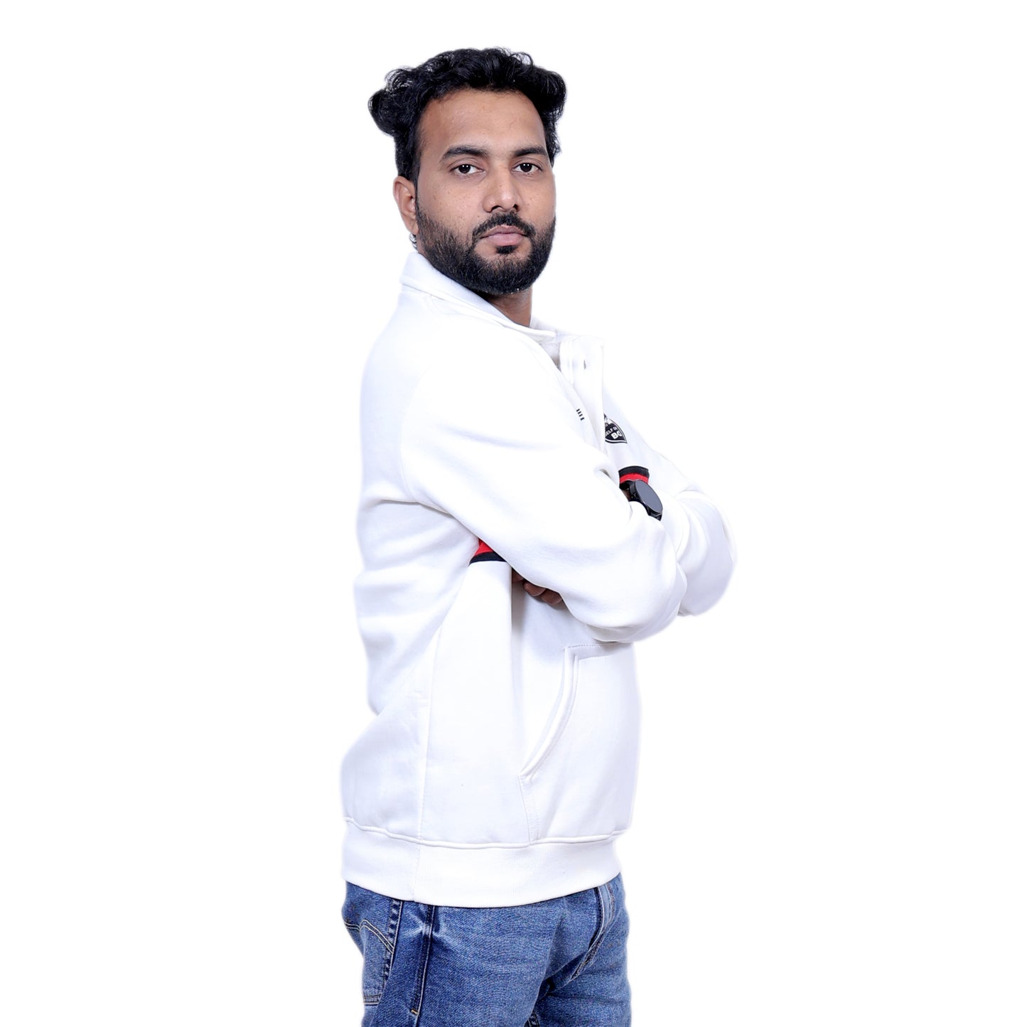 Higo Boss Porsche Edition Hoodie (White&Red)