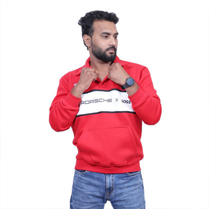 Hugo Boss Porsche Edition Hoodie (Red&White)