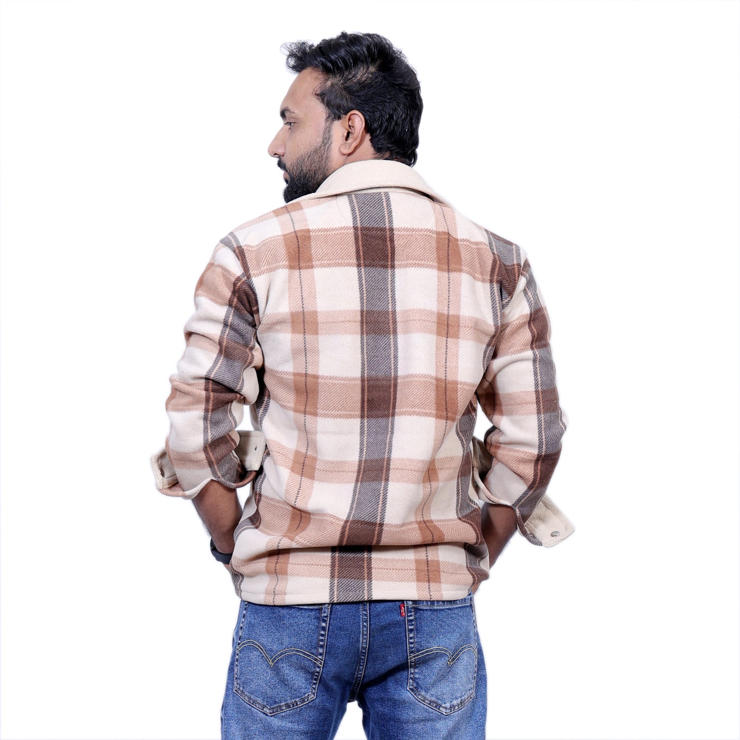 H&M Overwear Long sleeved check shirt