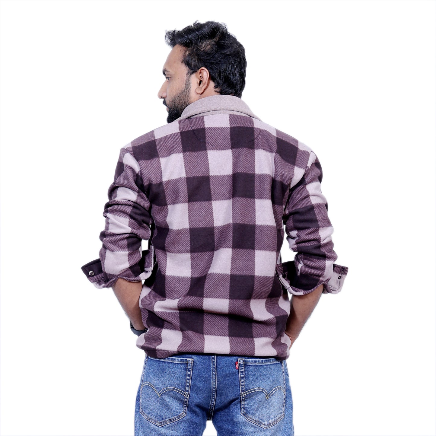H&M Overwear Long sleeved check shirt