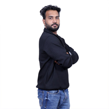 North Face Premium Chained Hoodie (Black)