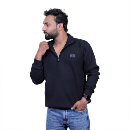 North Face Premium Chained Hoodie (Black)