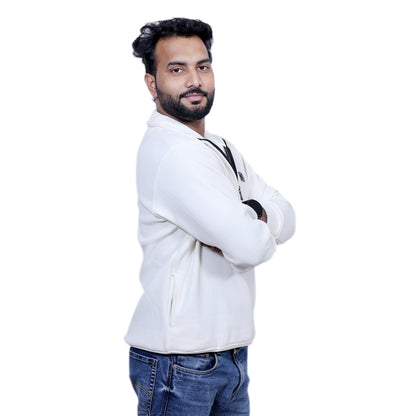 North Face Premium Chained Hoodie (White)