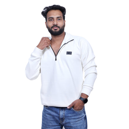 North Face Premium Chained Hoodie (White)